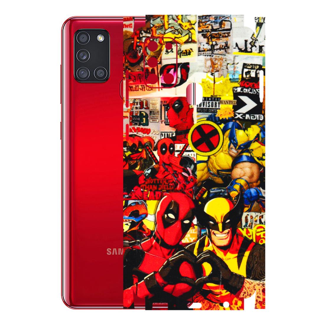 Samsung A/S Series Phone Skins (All Models) - Spidy Wolverine - 3D Embossed Finish (L-310) Samsung Galaxy A21S