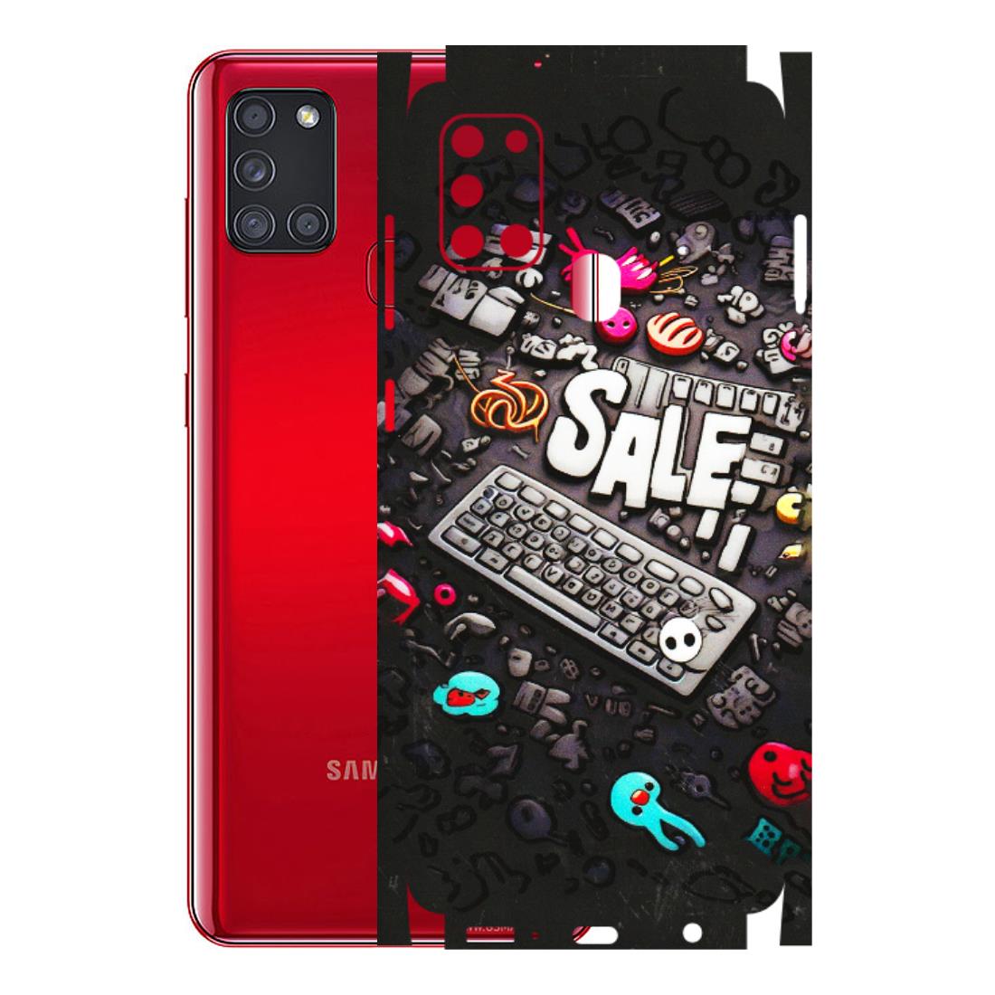 Samsung A/S Series Phone Skins (All Models) - Gadgets Sale - 3D Embossed Finish (L-50) Samsung Galaxy A21S