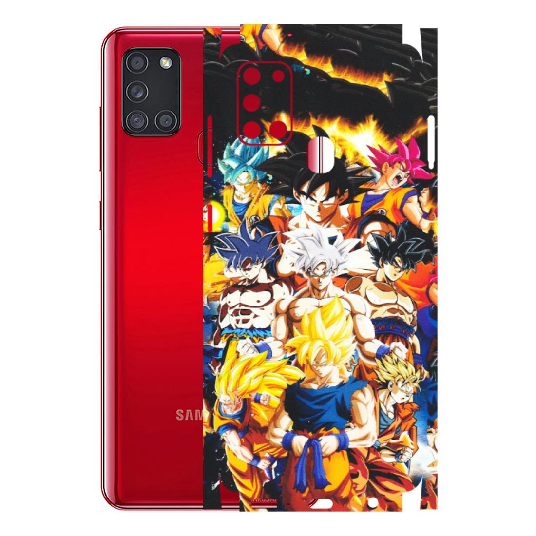 Samsung A/S Series Phone Skins (All Models) - Ultimate Dragon Ball Z - Matte Finish (M-100) Samsung Galaxy A21S