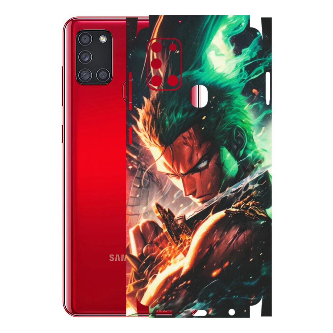 Samsung A/S Series Phone Skins (All Models) - Anime Gojo Sword - Matte Finish (M-32) Samsung Galaxy A21S