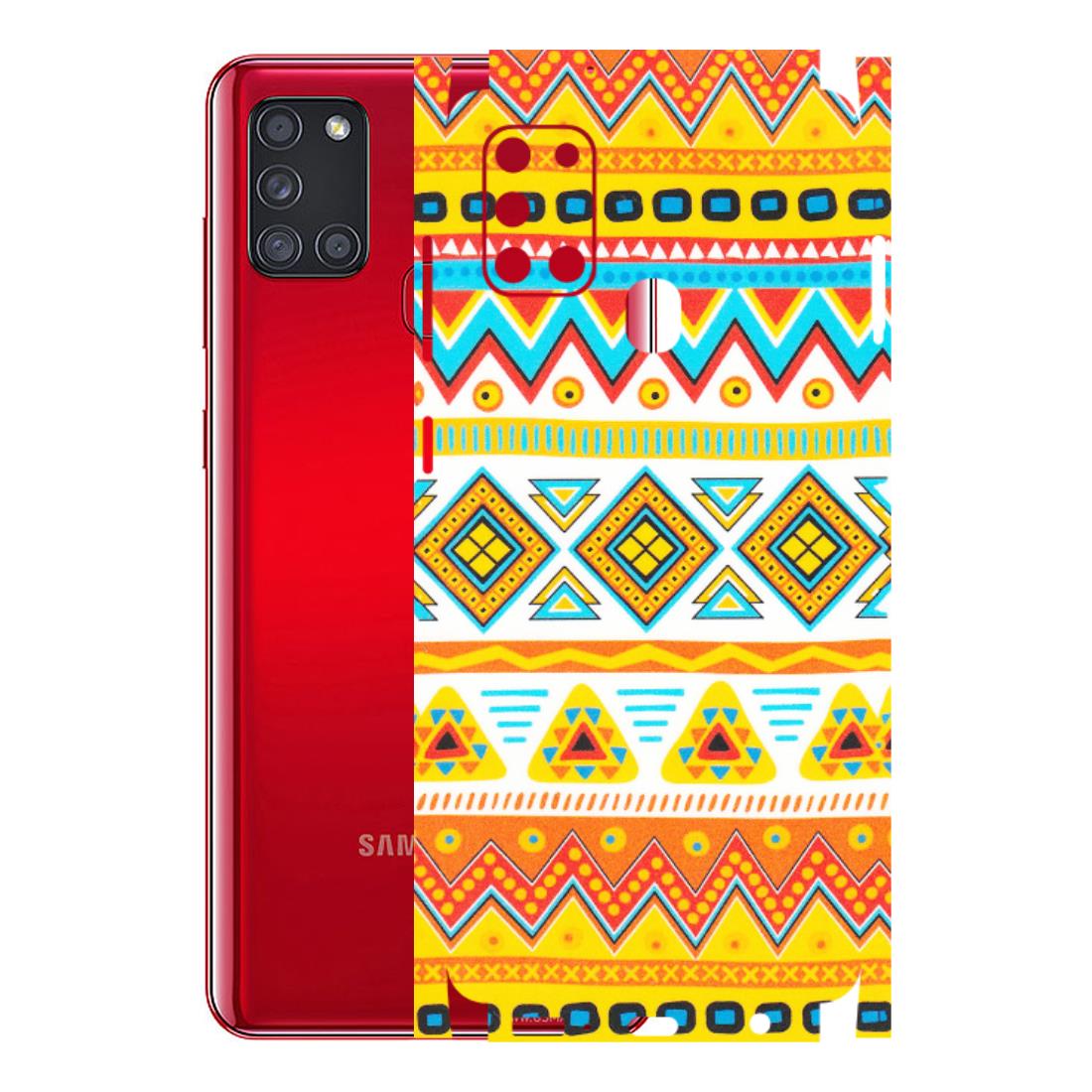 Samsung A/S Series Phone Skins (All Models) - Mexican Abstract - Matte Finish (M-71) Samsung Galaxy A21S