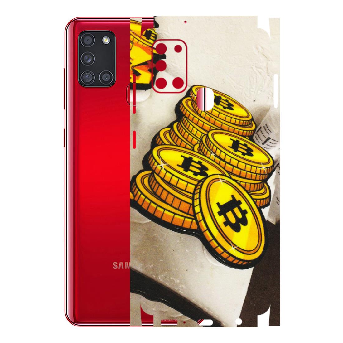 Samsung A/S Series Phone Skins (All Models) - Billionaire Bitcoin Collection - Matte Finish (M-92) Samsung Galaxy A21S