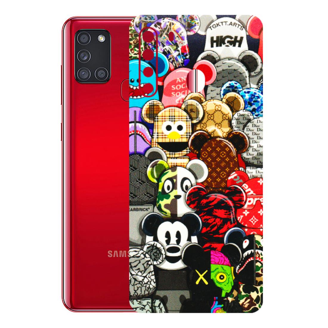 Samsung A/S Series Phone Skins (All Models) - More Mickey Mouses - 3D Embossed Finish (L-118) Samsung Galaxy A21