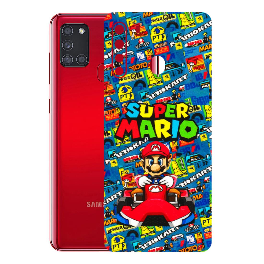 Samsung A/S Series Phone Skins (All Models) - Super Mario Kart - 3D Embossed Finish (L-140) Samsung Galaxy A21