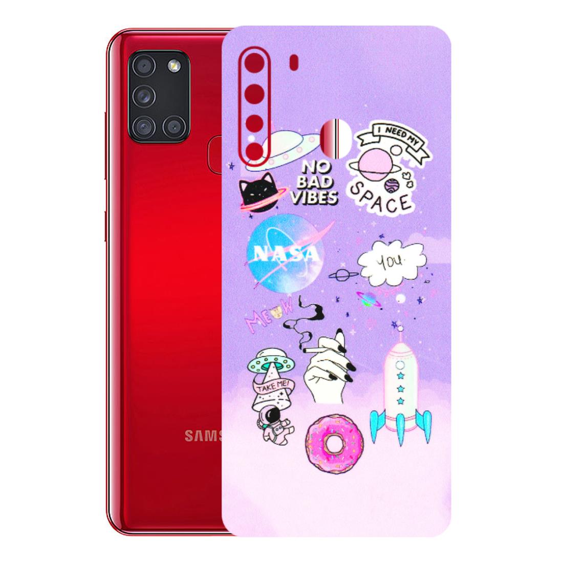 Samsung A/S Series Phone Skins (All Models) - I Need My Nasa Skin - 3D Embossed Finish (L-149) Samsung Galaxy A21