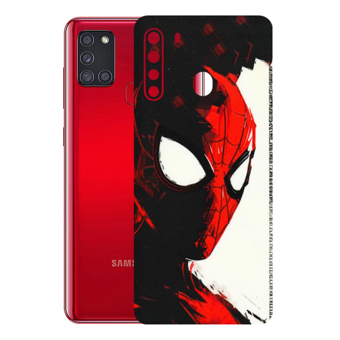 Samsung A/S Series Phone Skins (All Models) - Spiderman Killer Face - 3D Embossed Finish (L-17) Samsung Galaxy A21