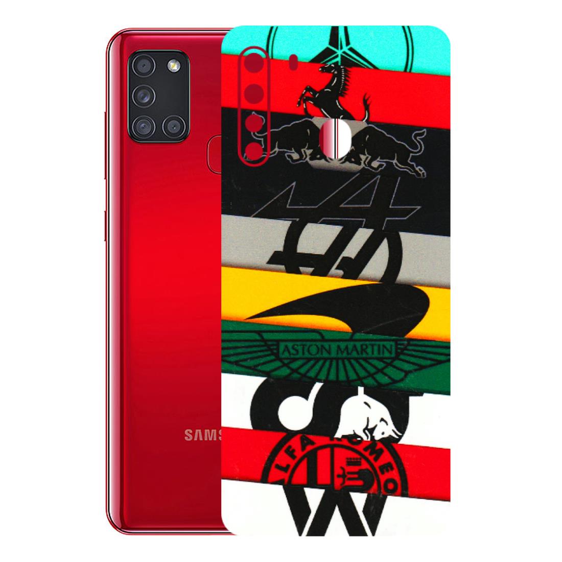 Samsung A/S Series Phone Skins (All Models) - Multi Designer Brands - 3D Embossed Finish (L-187) Samsung Galaxy A21