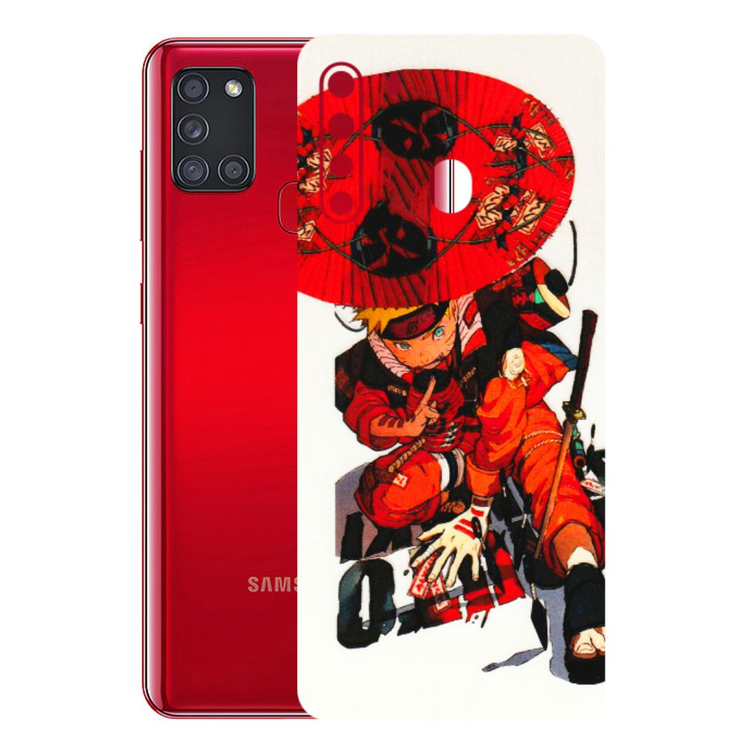 Samsung A/S Series Phone Skins (All Models) - Naruto - 3D Embossed Finish (L-208) Samsung Galaxy A21