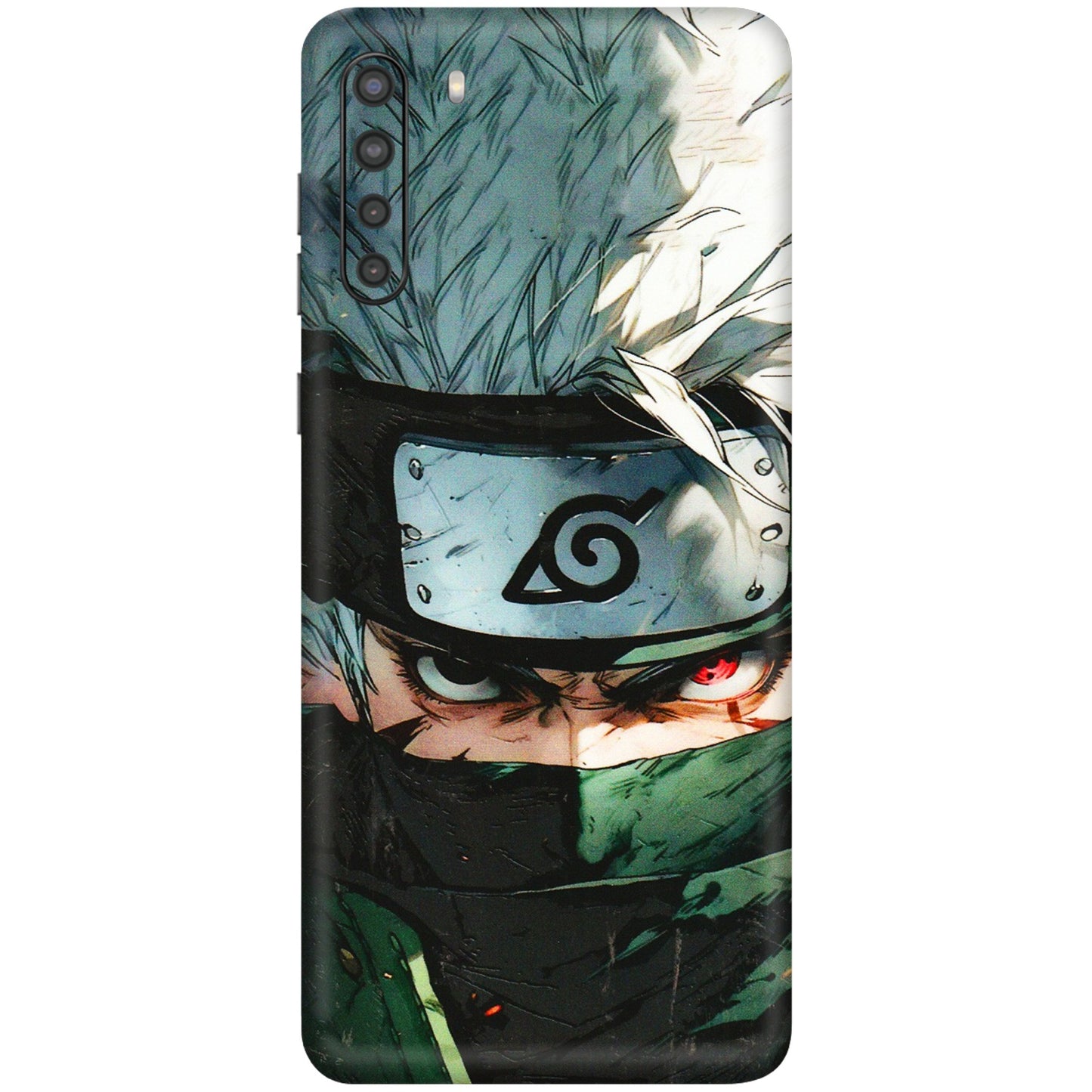 Samsung A/S Series Phone Skins (All Models) - Kakashi Red Eye Focus - 3D Embossed Finish (L-227) Samsung Galaxy A21