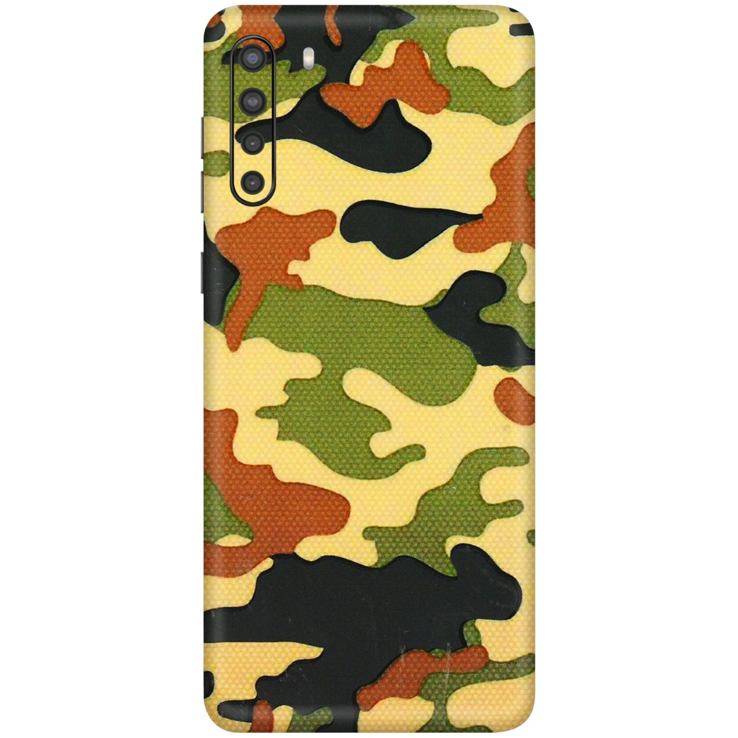 Samsung A/S Series Phone Skins (All Models) - Indian Military - 3D Embossed Finish (L-234) Samsung Galaxy A21