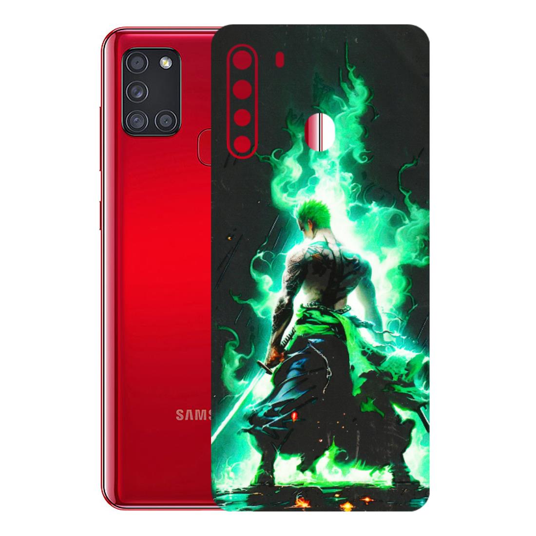 Samsung A/S Series Phone Skins (All Models) - Zoro Sword - 3D Embossed Finish (L-241) Samsung Galaxy A21