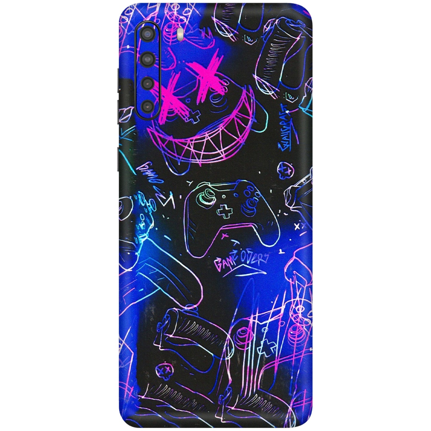 Samsung A/S Series Phone Skins (All Models) - Gamers Paradise - 3D Embossed Finish (L-258) Samsung Galaxy A21