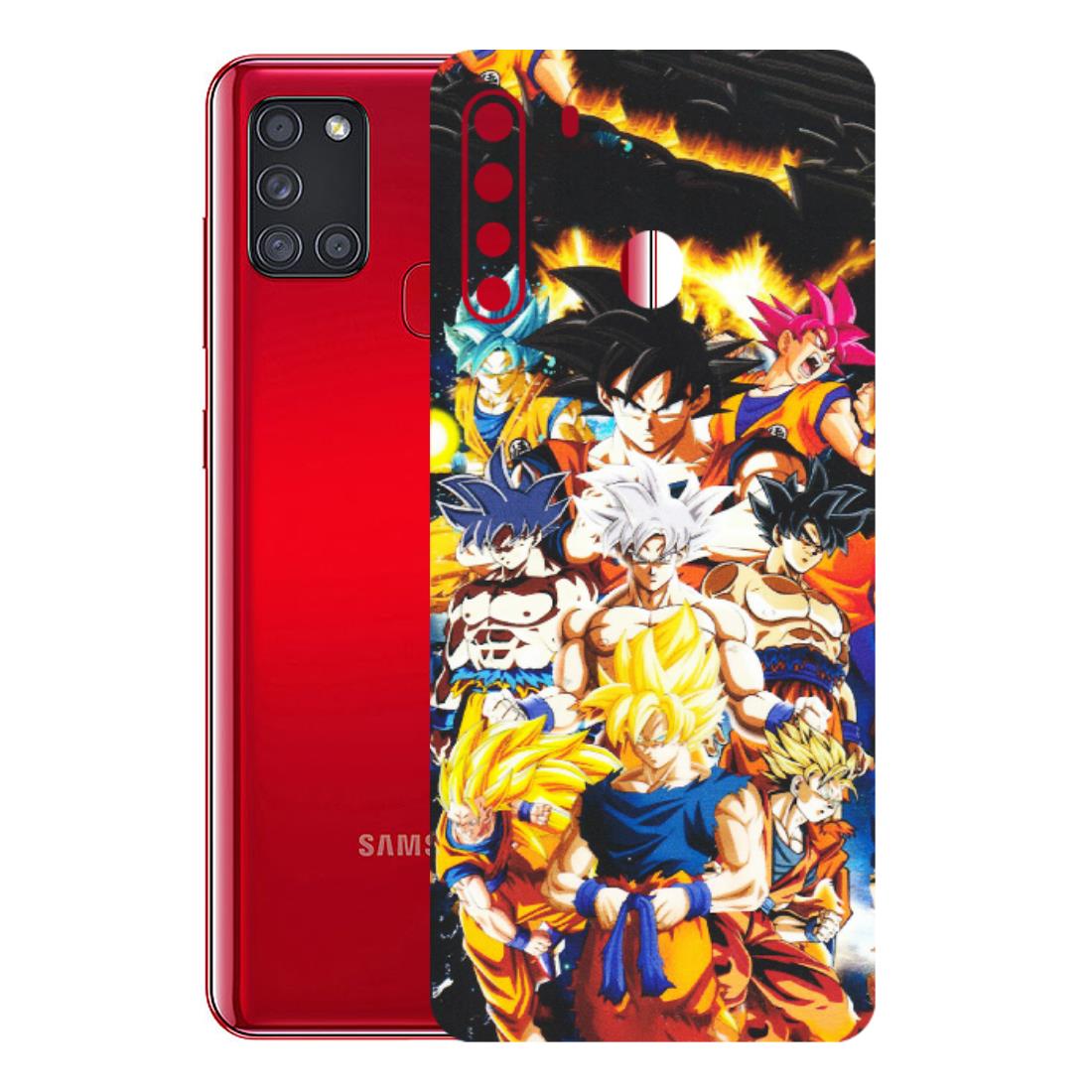 Samsung A/S Series Phone Skins (All Models) - Ultimate Dragon Ball Z - Matte Finish (M-100) Samsung Galaxy A21