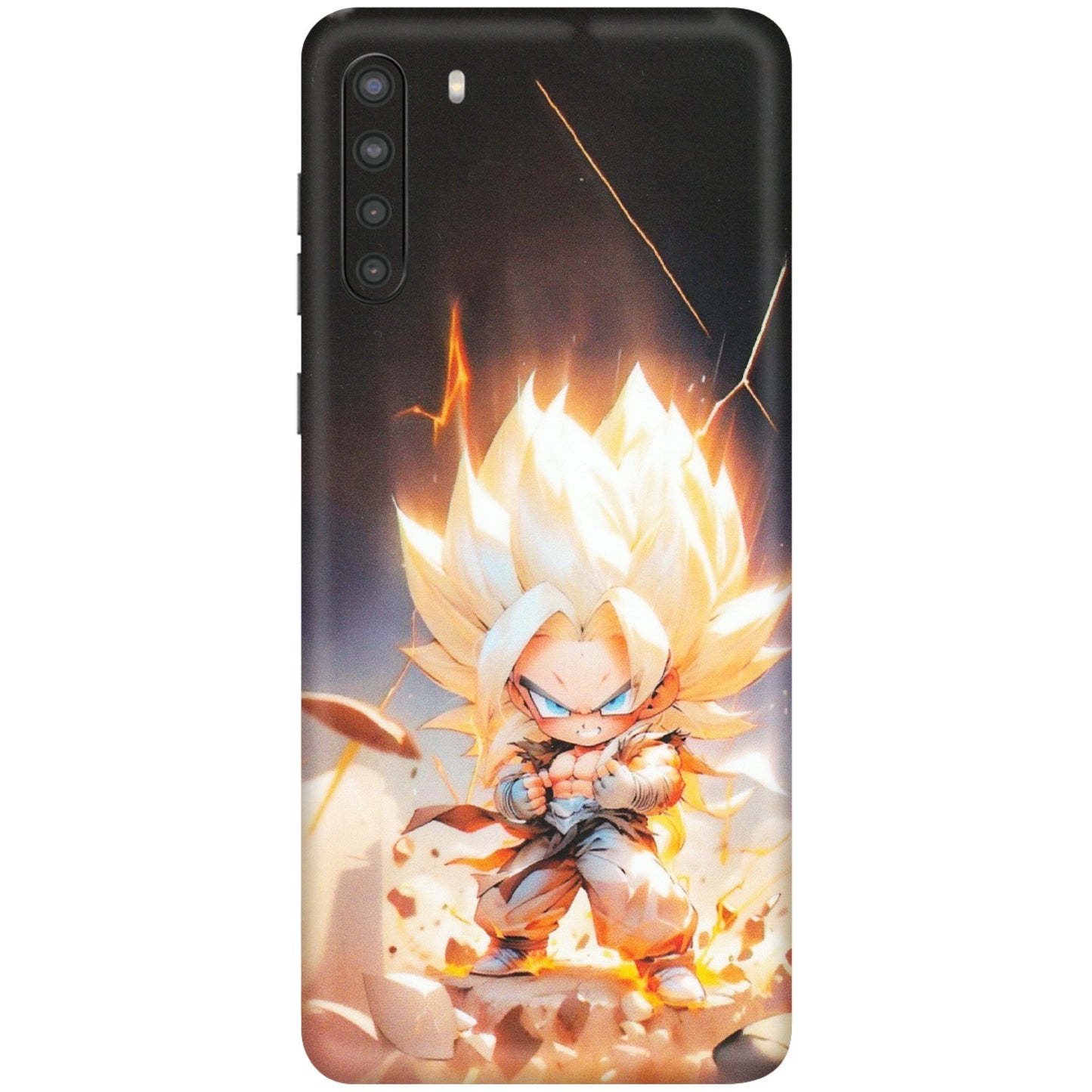 Samsung A/S Series Phone Skins (All Models) - Goku Dragon Cute Anime - Matte Finish (M-131) Samsung Galaxy A21