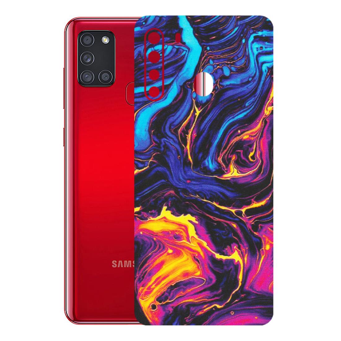 Samsung A/S Series Phone Skins (All Models) - Abstract Paint Classy - Matte Finish (M-15) Samsung Galaxy A21