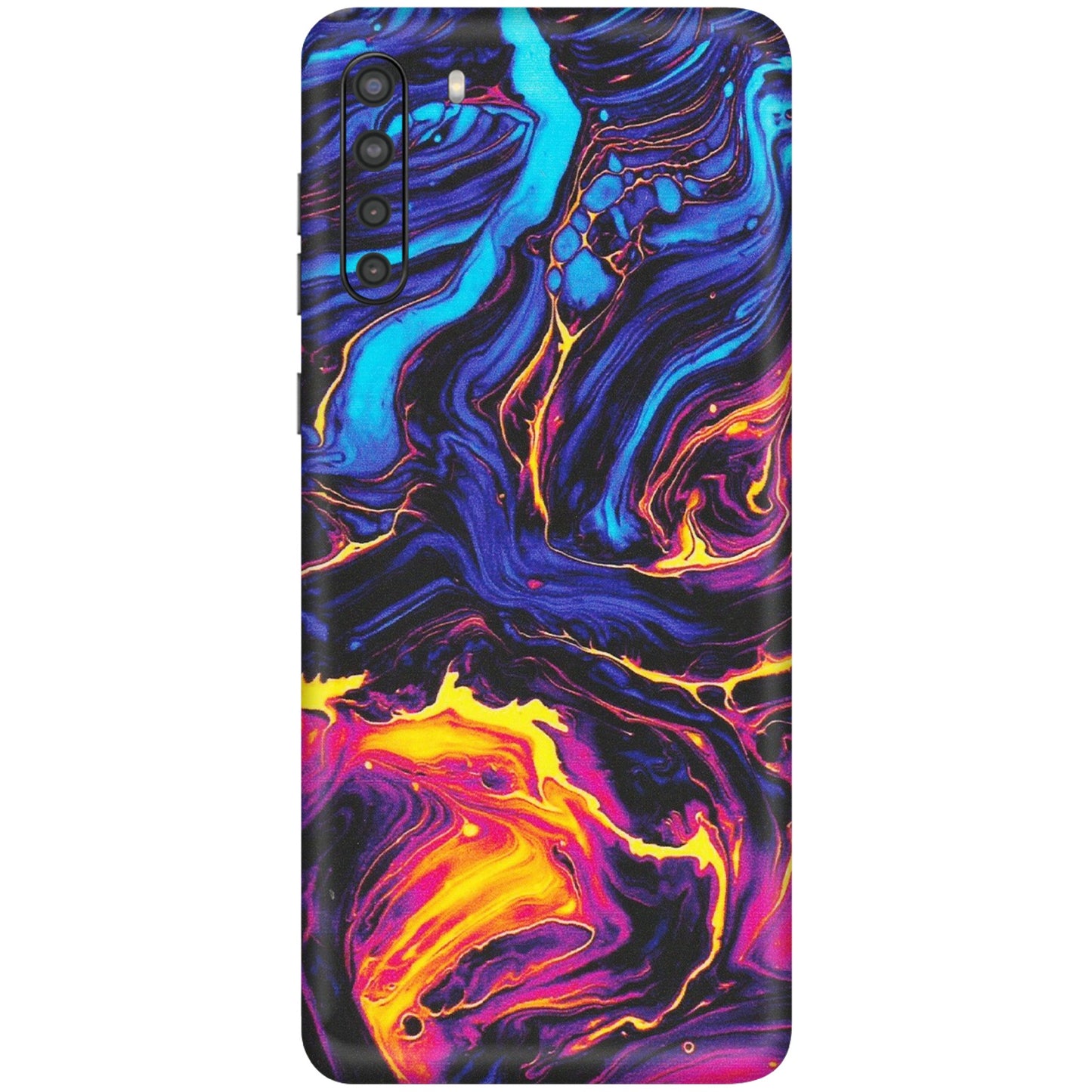 Samsung A/S Series Phone Skins (All Models) - Abstract Paint Classy - Matte Finish (M-15) Samsung Galaxy A21