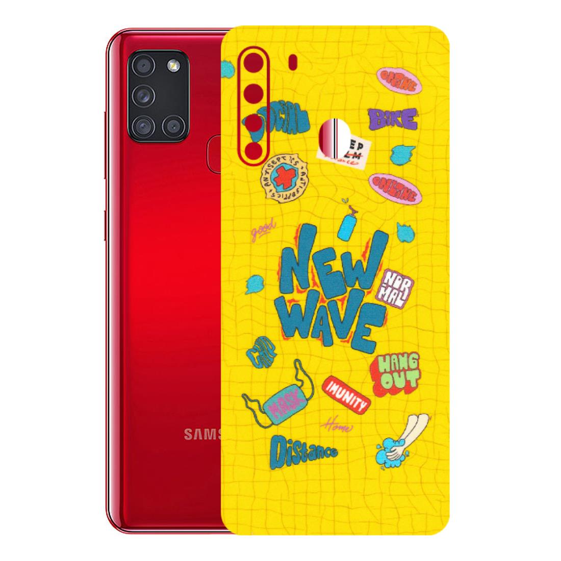 Samsung A/S Series Phone Skins (All Models) - New Wave Life - Matte Finish (M-17) Samsung Galaxy A21