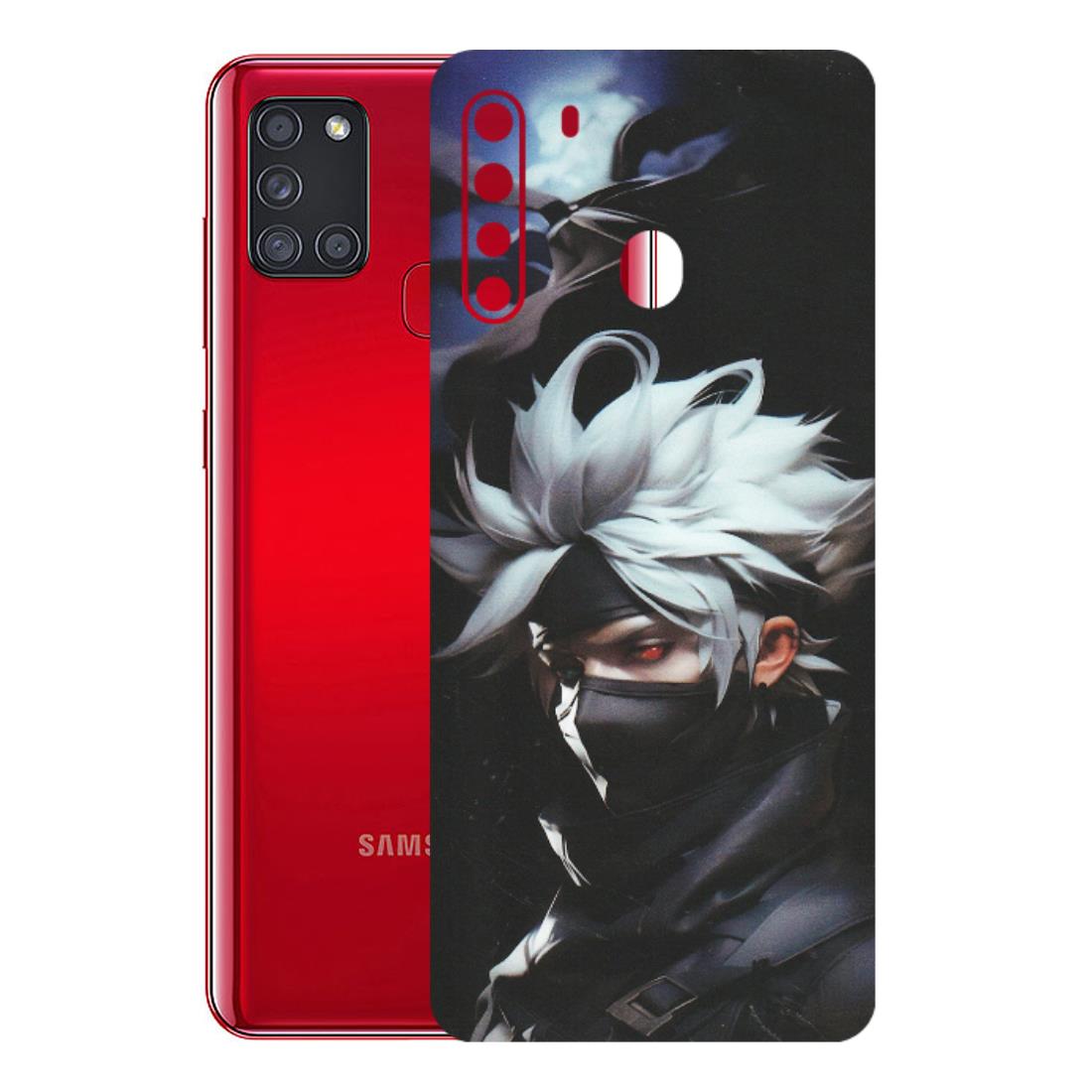 Samsung A/S Series Phone Skins (All Models) - Ash & Pikachu - Matte Finish (M-26) Samsung Galaxy A21