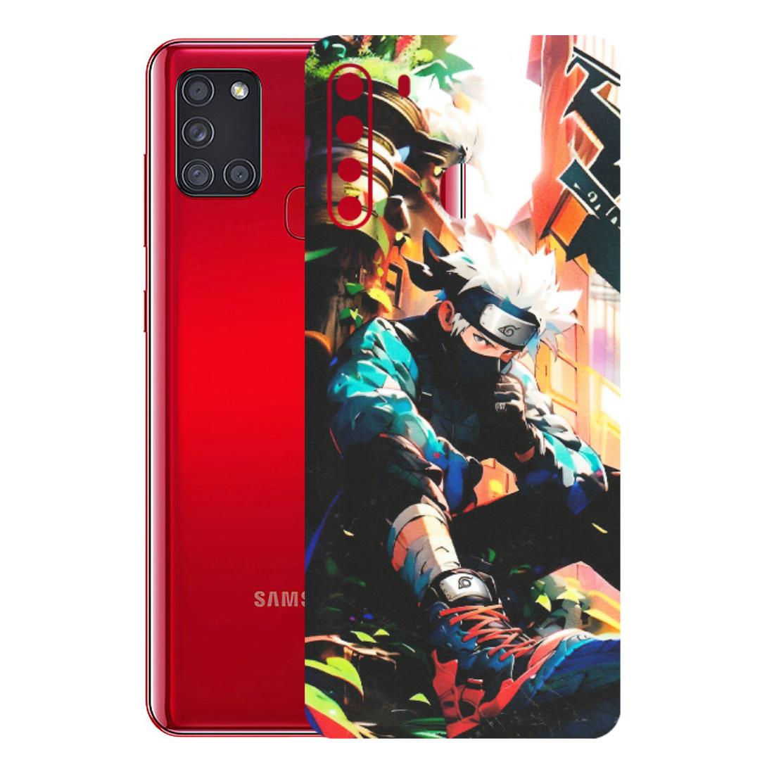Samsung A/S Series Phone Skins (All Models) - Ash & Pikachu - Matte Finish (M-26) Samsung Galaxy A21