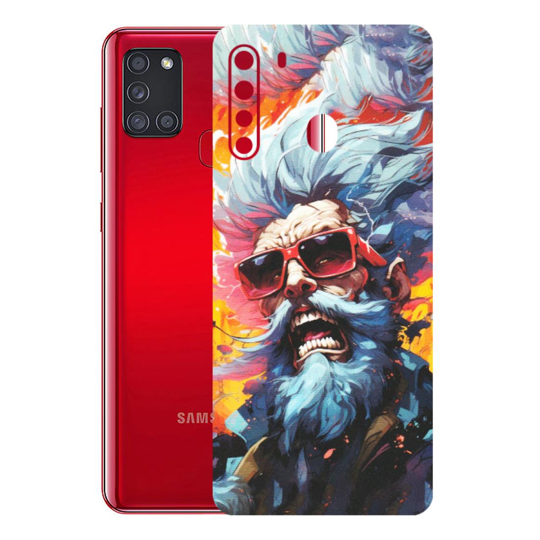 Samsung A/S Series Phone Skins (All Models) - Daddy Cool Character - Matte Finish (M-43) Samsung Galaxy A21