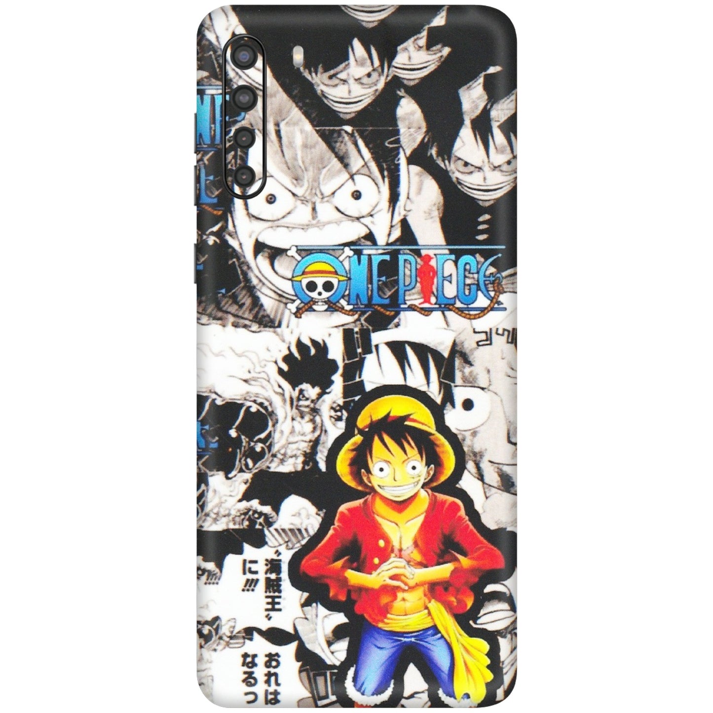 Samsung A/S Series Phone Skins (All Models) - One Piece B&W - Matte Finish (M-63) Samsung Galaxy A21