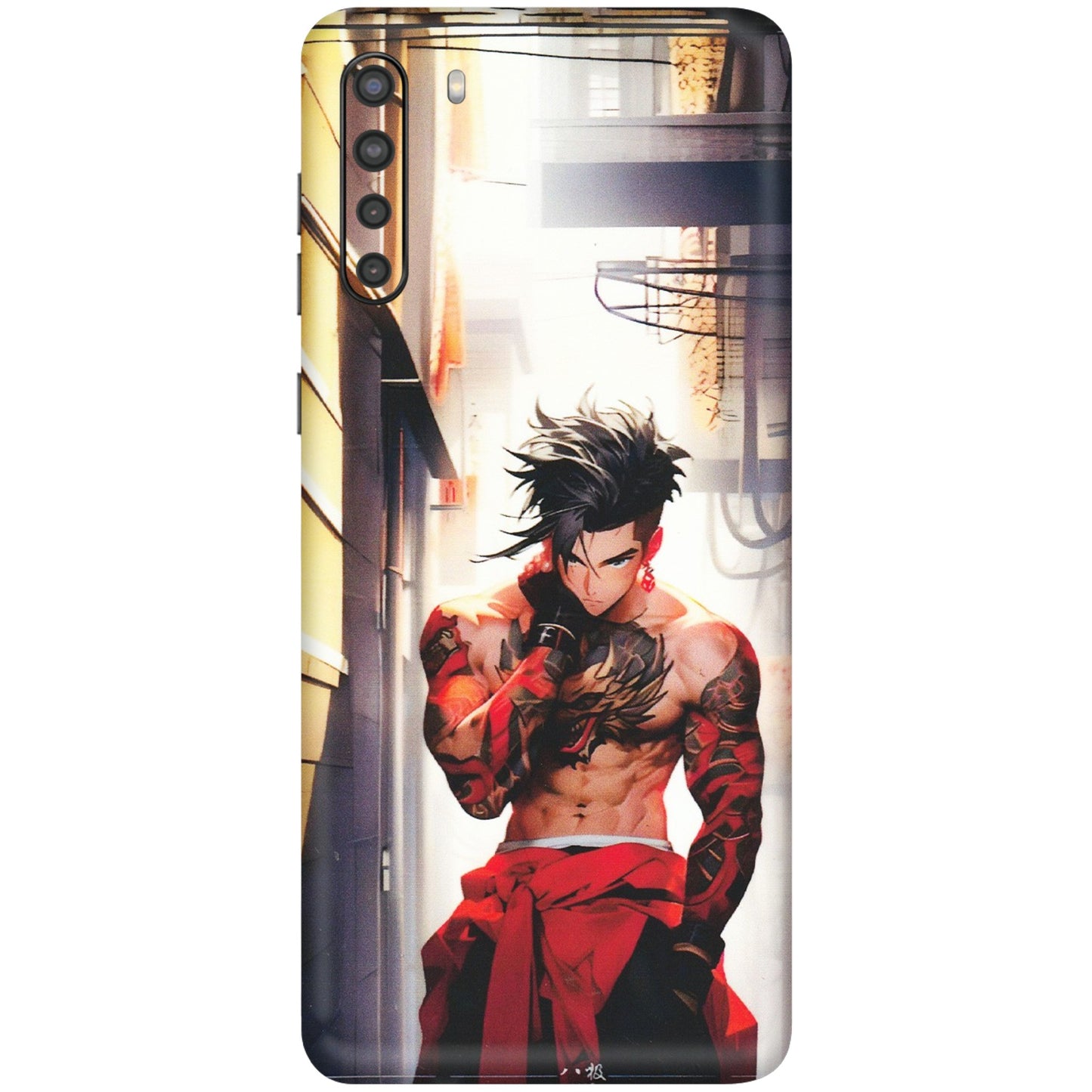 Samsung A/S Series Phone Skins (All Models) - In the streets of Japan - Matte Finish (M-77) Samsung Galaxy A21