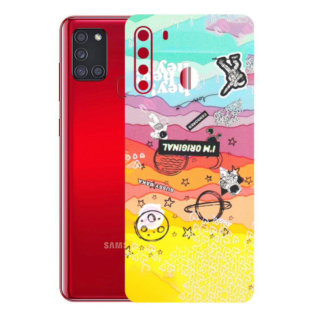 Samsung A/S Series Phone Skins (All Models) - The Original Astronaut - Matte Finish (M-79) Samsung Galaxy A21
