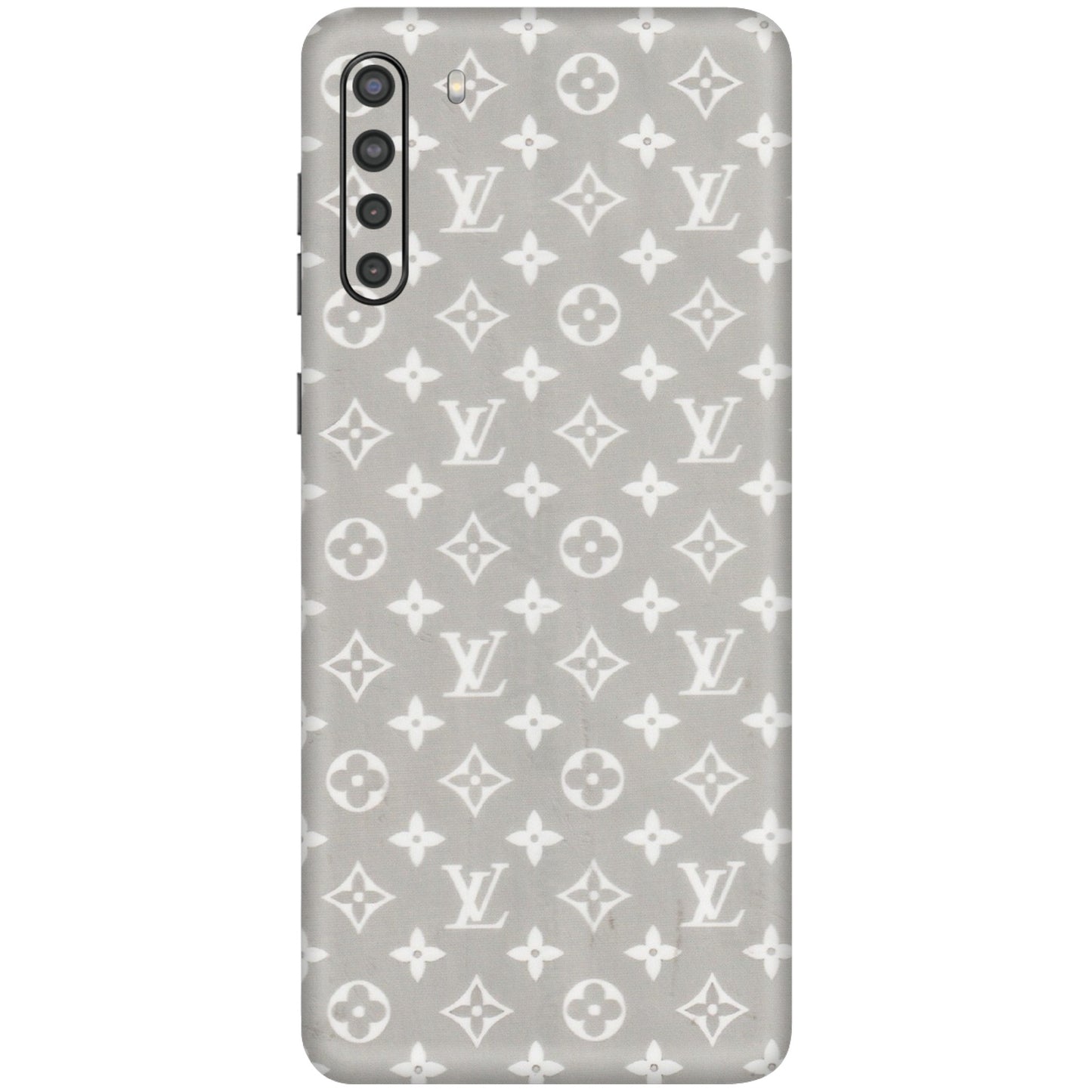 Samsung A/S Series Phone Skins (All Models) - Luxury Brands Logo - Transparent Finish (T-07) Samsung Galaxy A21