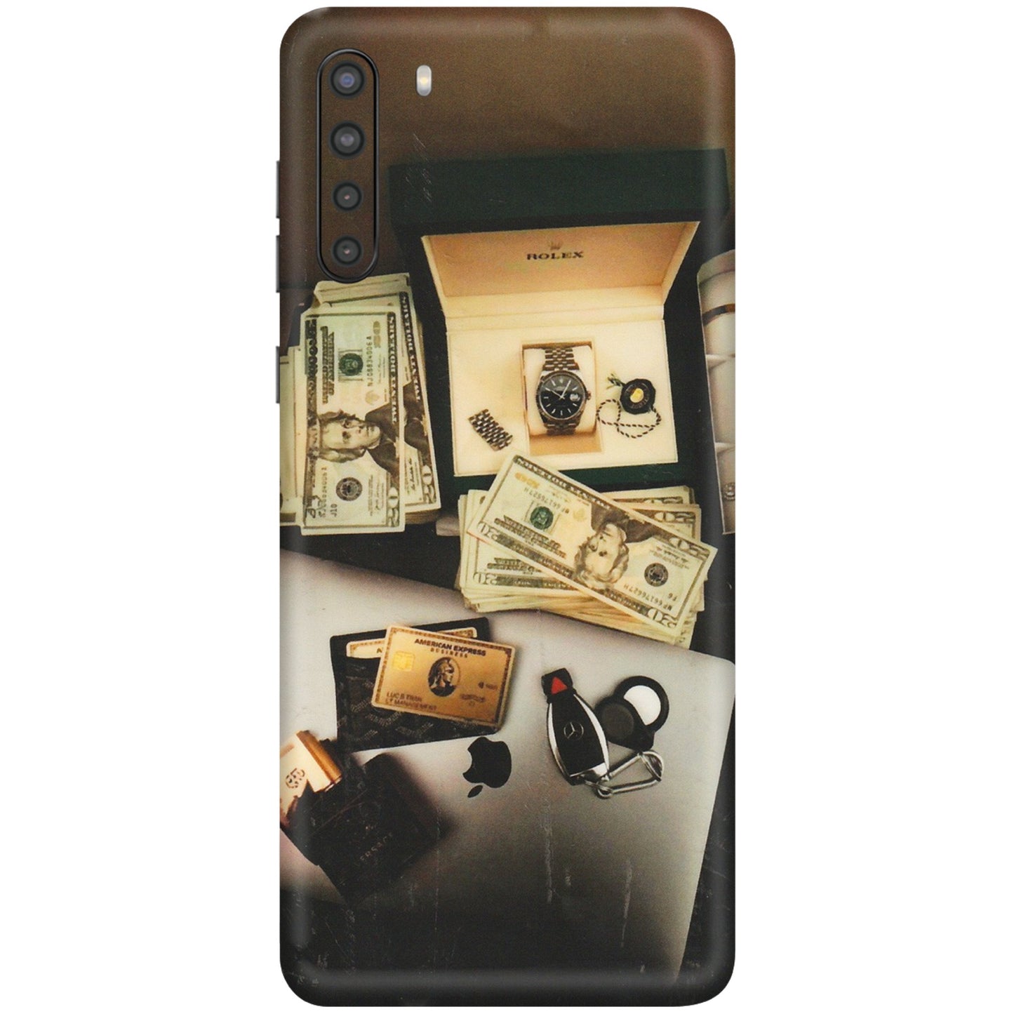 Samsung A/S Series Phone Skins (All Models) - Luxury Lifestyle - Transparent Finish (T-11) Samsung Galaxy A21