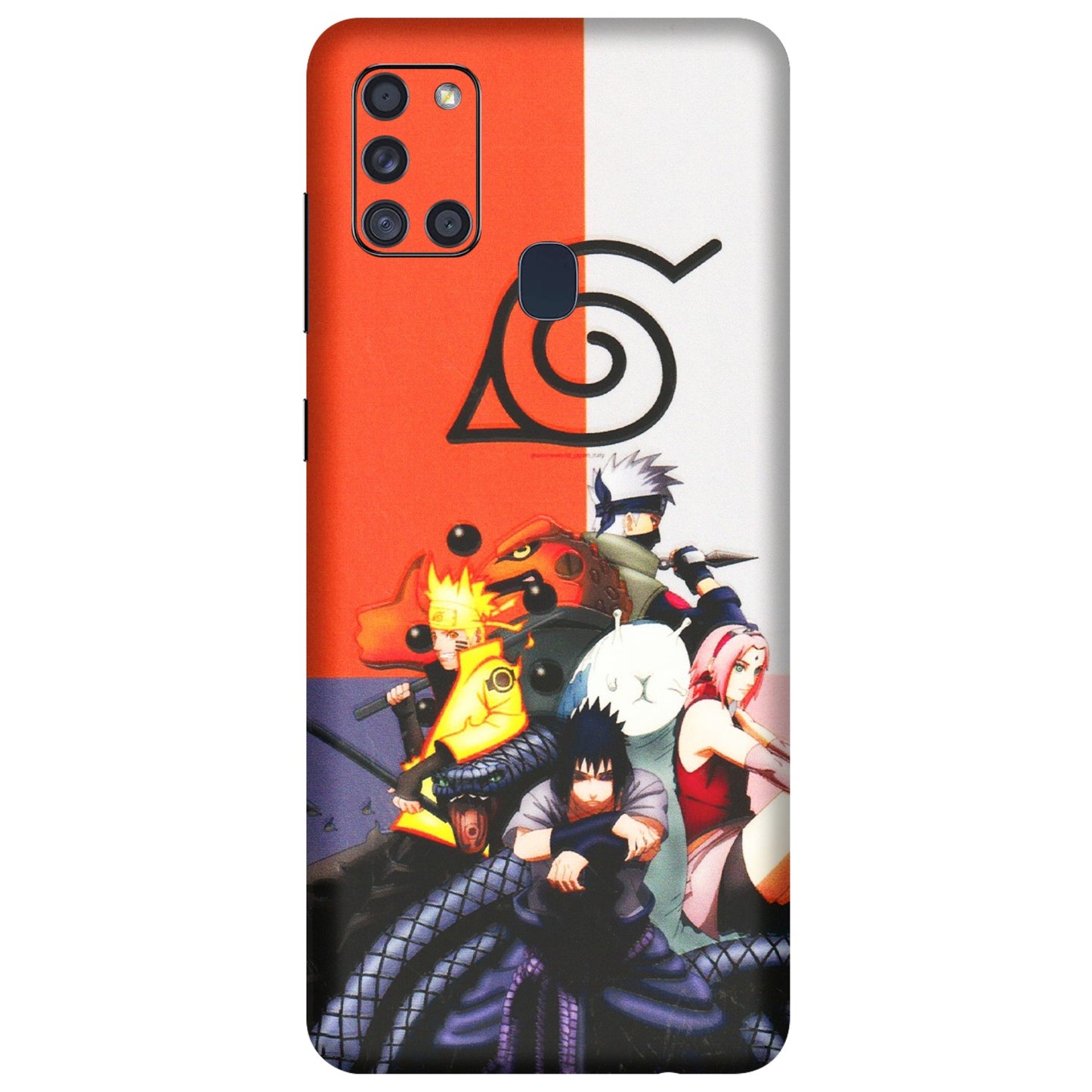 Samsung A/S Series Phone Skins (All Models) - Naruto Final Fight - 3D Embossed Finish (L-33) Samsung Galaxy A21S