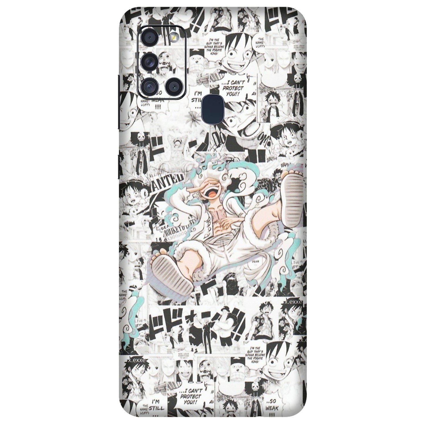 Samsung A/S Series Phone Skins (All Models) - One Piece Comic - Matte Finish (M-168) Samsung Galaxy A21S