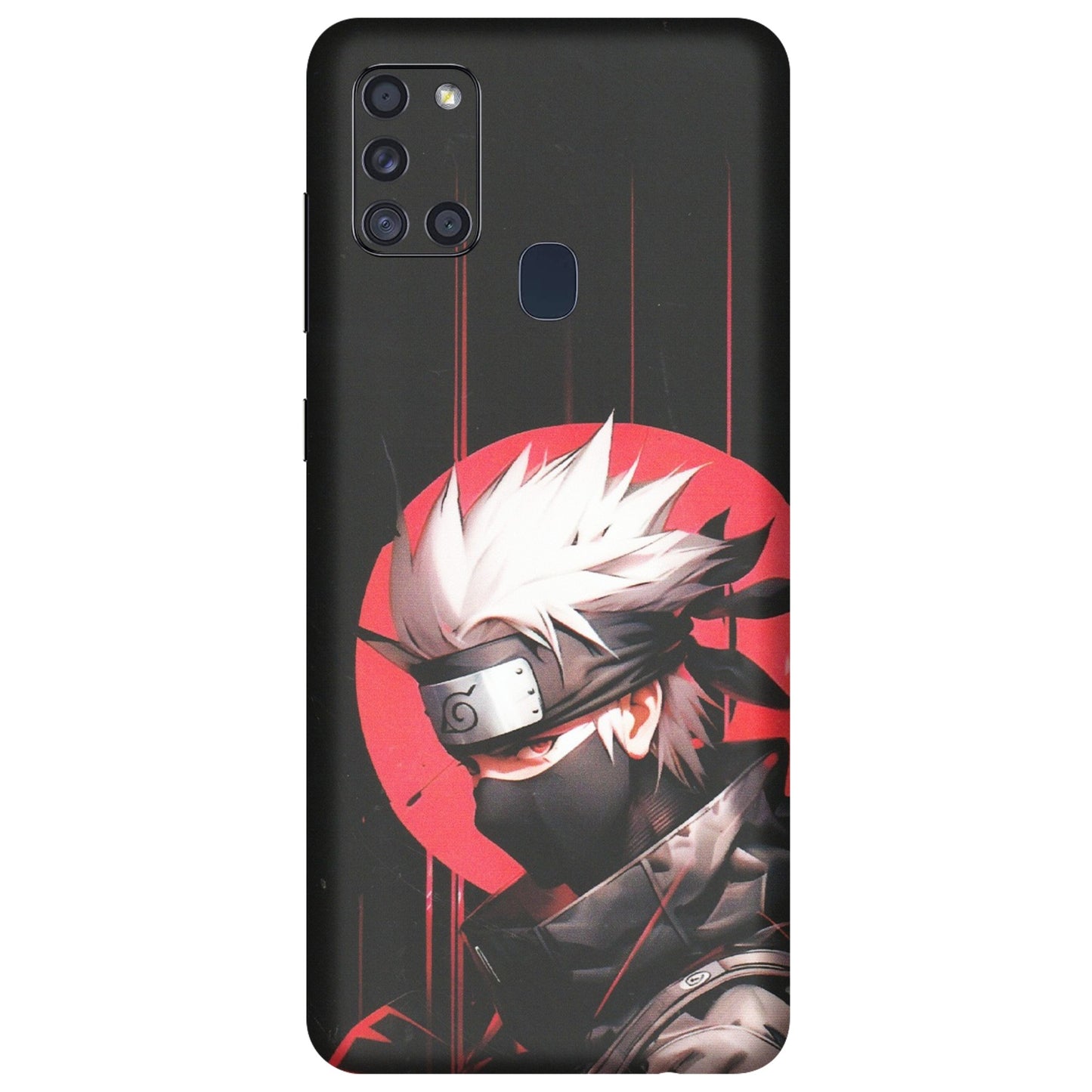 Samsung A/S Series Phone Skins (All Models) - Naruto Anime Blood - Matte Finish (M-170) Samsung Galaxy A21S