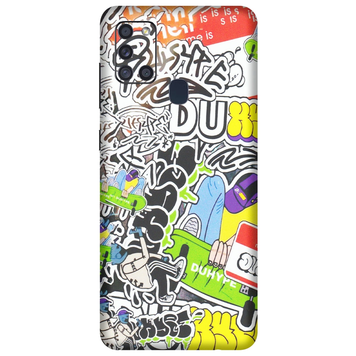 Samsung A/S Series Phone Skins (All Models) - Dope Graffiti - Matte Finish (M-61) Samsung Galaxy A21S