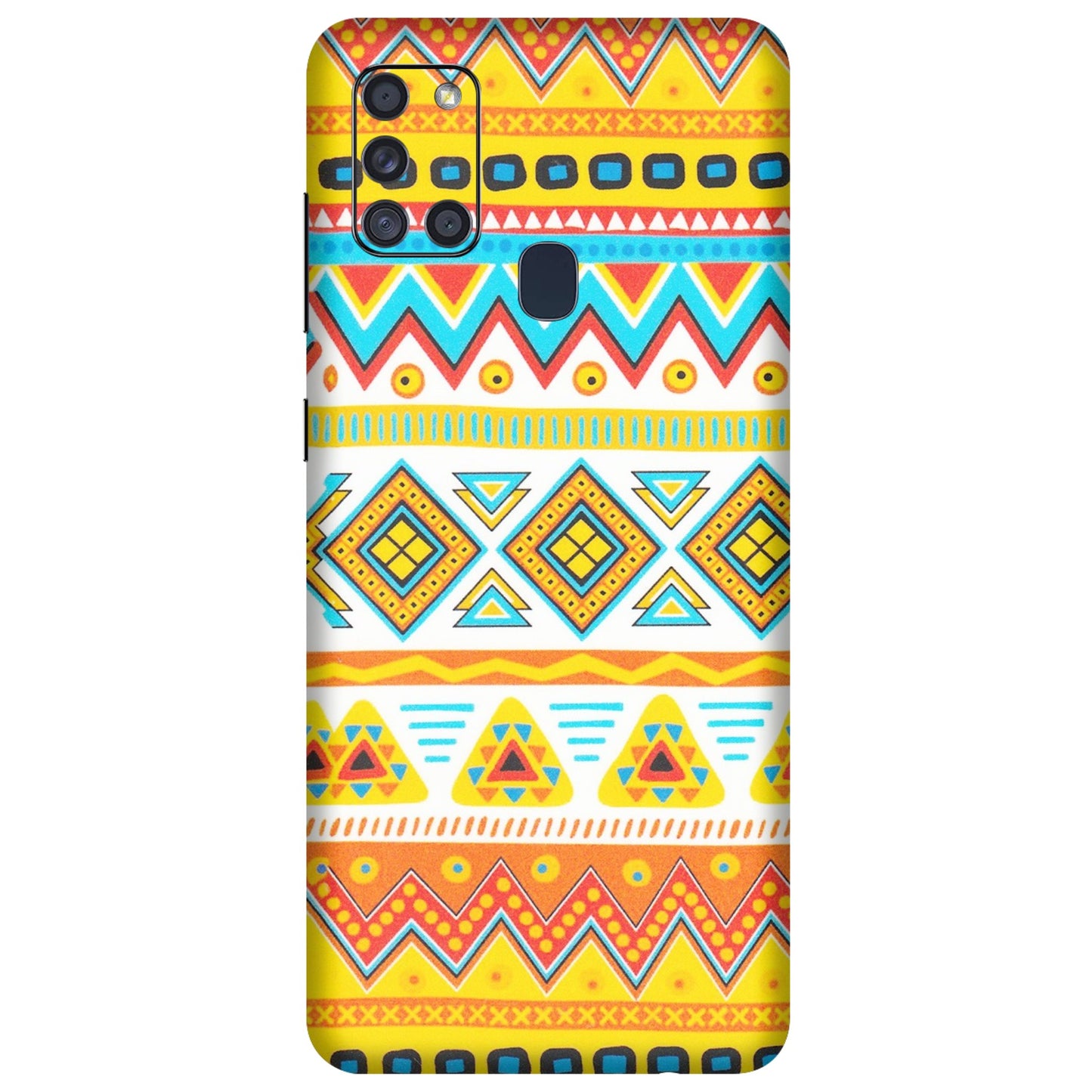 Samsung A/S Series Phone Skins (All Models) - Mexican Abstract - Matte Finish (M-71) Samsung Galaxy A21S