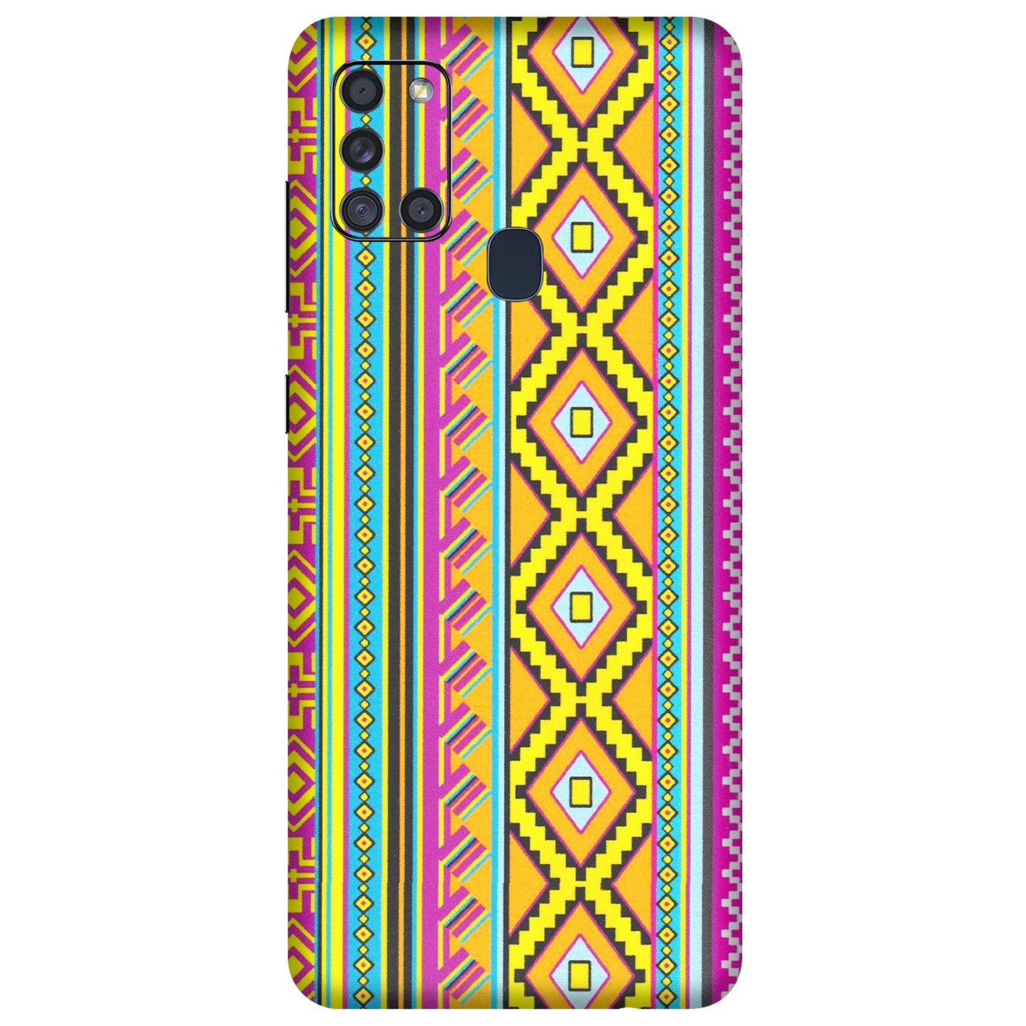 Samsung A/S Series Phone Skins (All Models) - Thai illustration - Matte Finish (M-89) Samsung Galaxy A21S