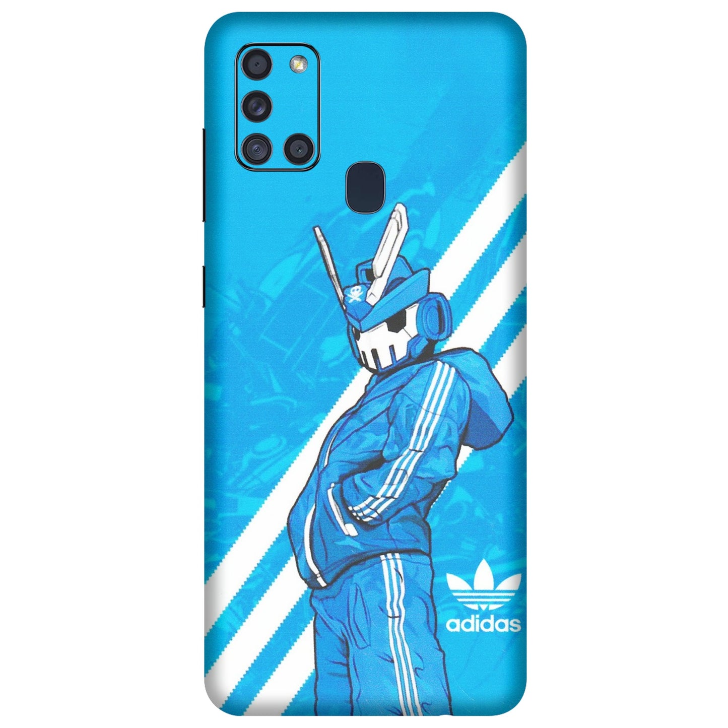 Samsung A/S Series Phone Skins (All Models) - Battle of Adidas - Matte Finish (M-98) Samsung Galaxy A21S