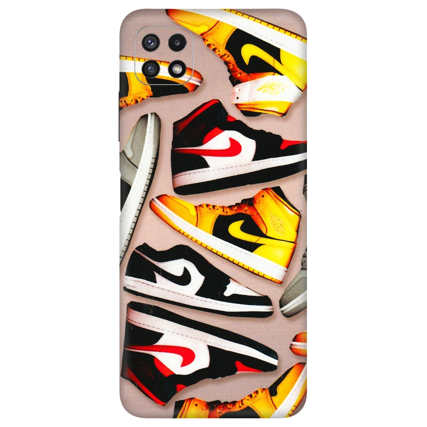 Samsung A/S Series Phone Skins (All Models) - Sneaker Lover - 3D Embossed Finish (L-135) Samsung Galaxy A22 (5G)