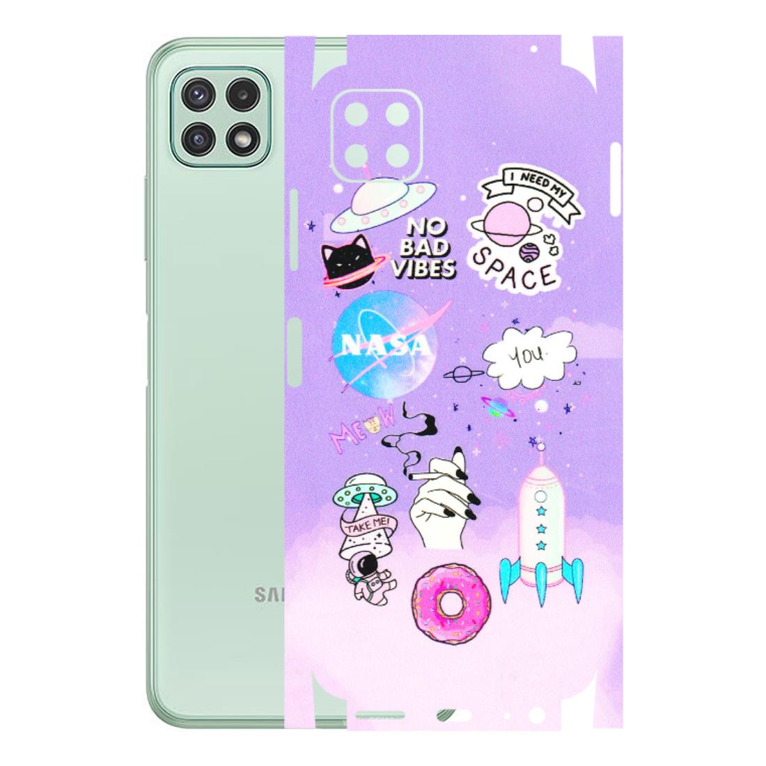 Samsung A/S Series Phone Skins (All Models) - I Need My Nasa Skin - 3D Embossed Finish (L-149) Samsung Galaxy A22 (5G)