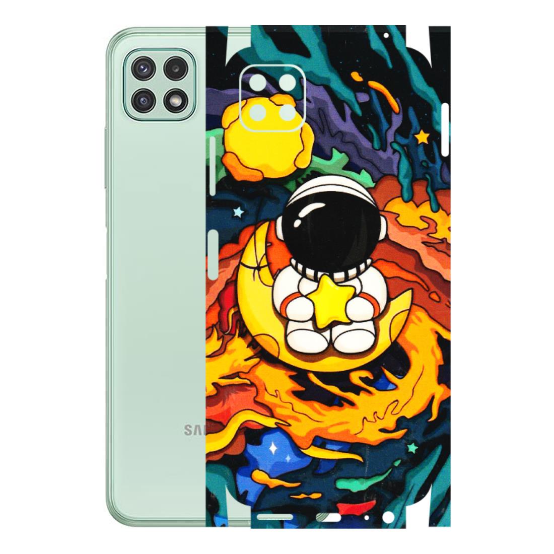 Samsung A/S Series Phone Skins (All Models) - Baby Astronaut - 3D Embossed Finish (L-197) Samsung Galaxy A22 (5G)