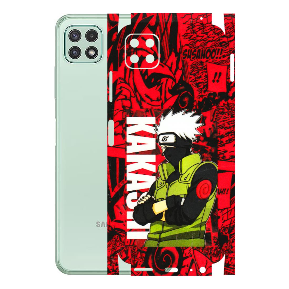 Samsung A/S Series Phone Skins (All Models) - Kakashi Red Anime - 3D Embossed Finish (L-251) Samsung Galaxy A22 (5G)