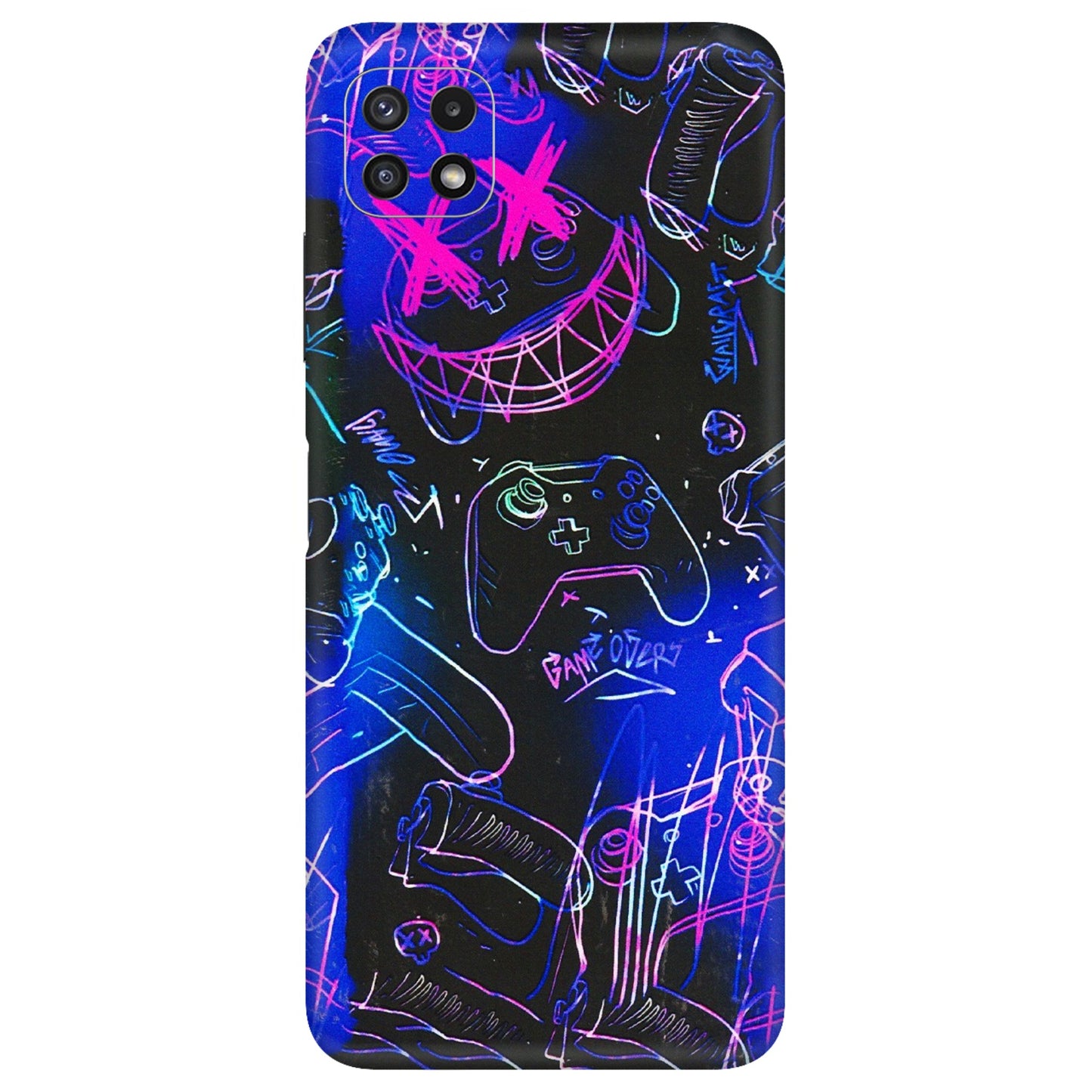 Samsung A/S Series Phone Skins (All Models) - Gamers Paradise - 3D Embossed Finish (L-258) Samsung Galaxy A22 (5G)