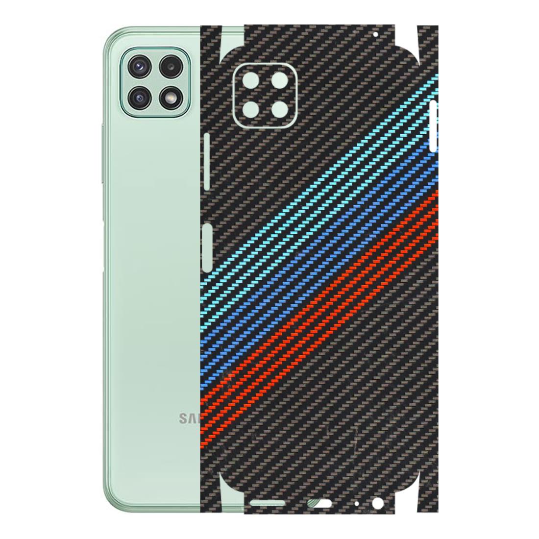 Samsung A/S Series Phone Skins (All Models) - Carbon BM - 3D Embossed Finish (L-302) Samsung Galaxy A22 (5G)