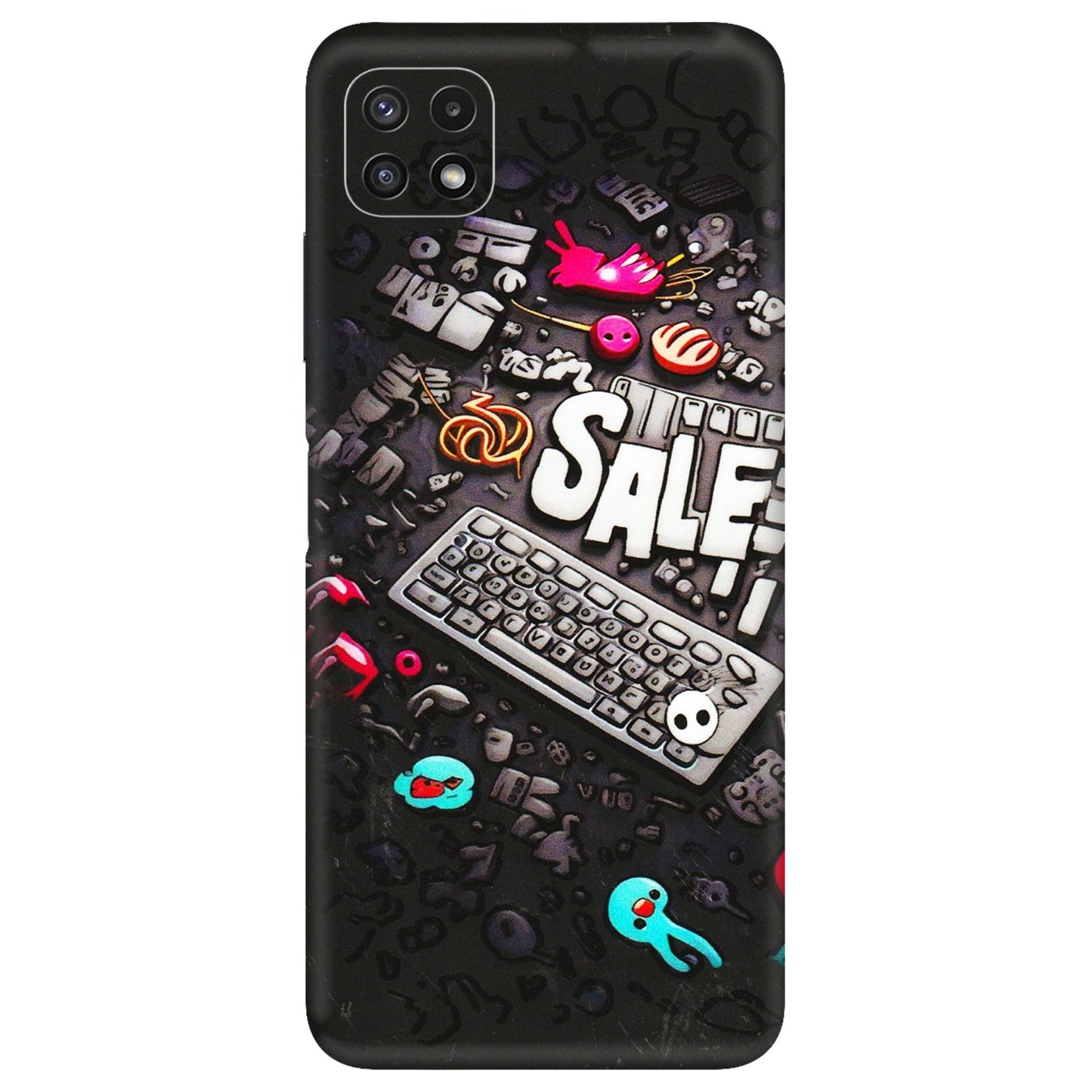 Samsung A/S Series Phone Skins (All Models) - Gadgets Sale - 3D Embossed Finish (L-50) Samsung Galaxy A22 (5G)