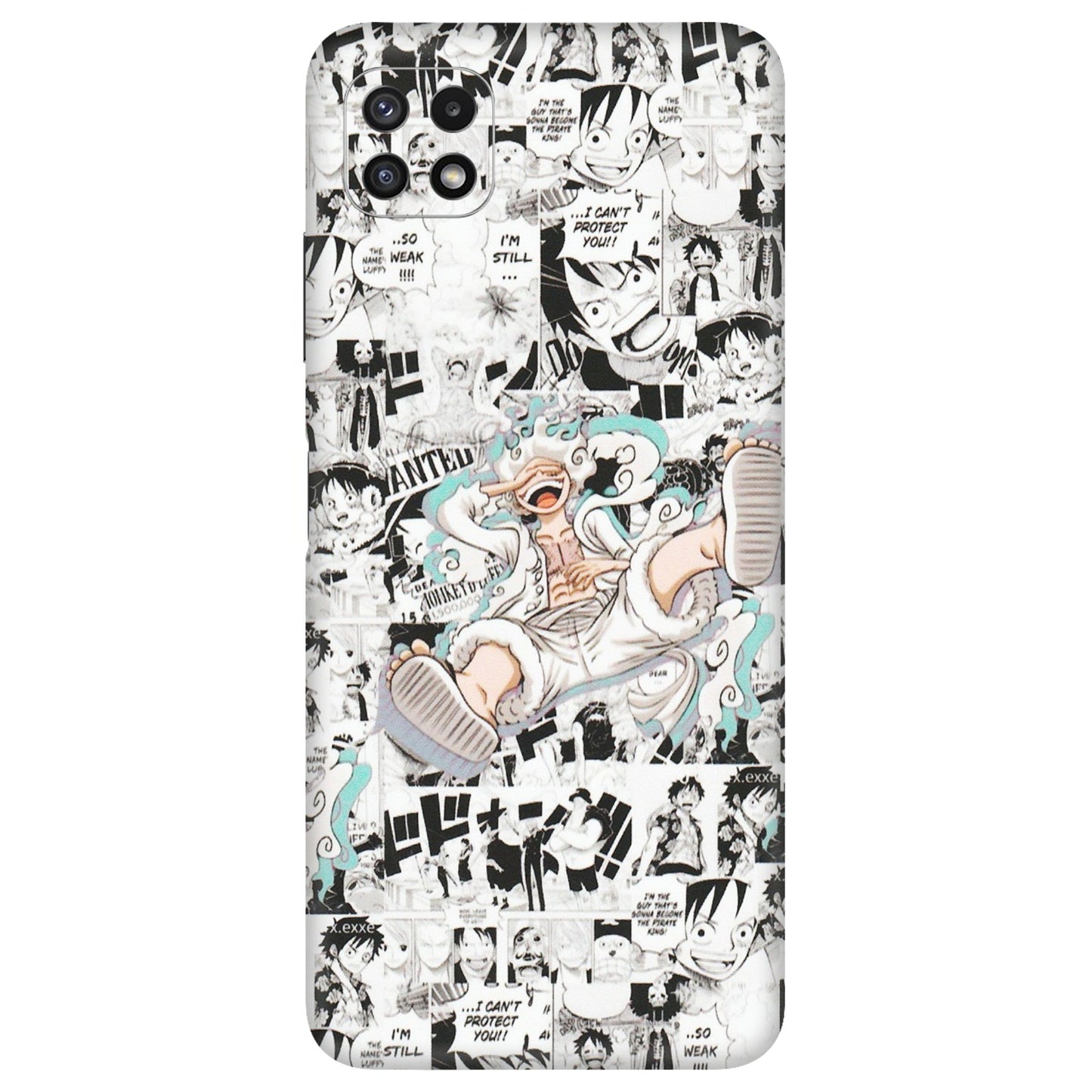 Samsung A/S Series Phone Skins (All Models) - One Piece Comic - Matte Finish (M-168) Samsung Galaxy A22 (5G)