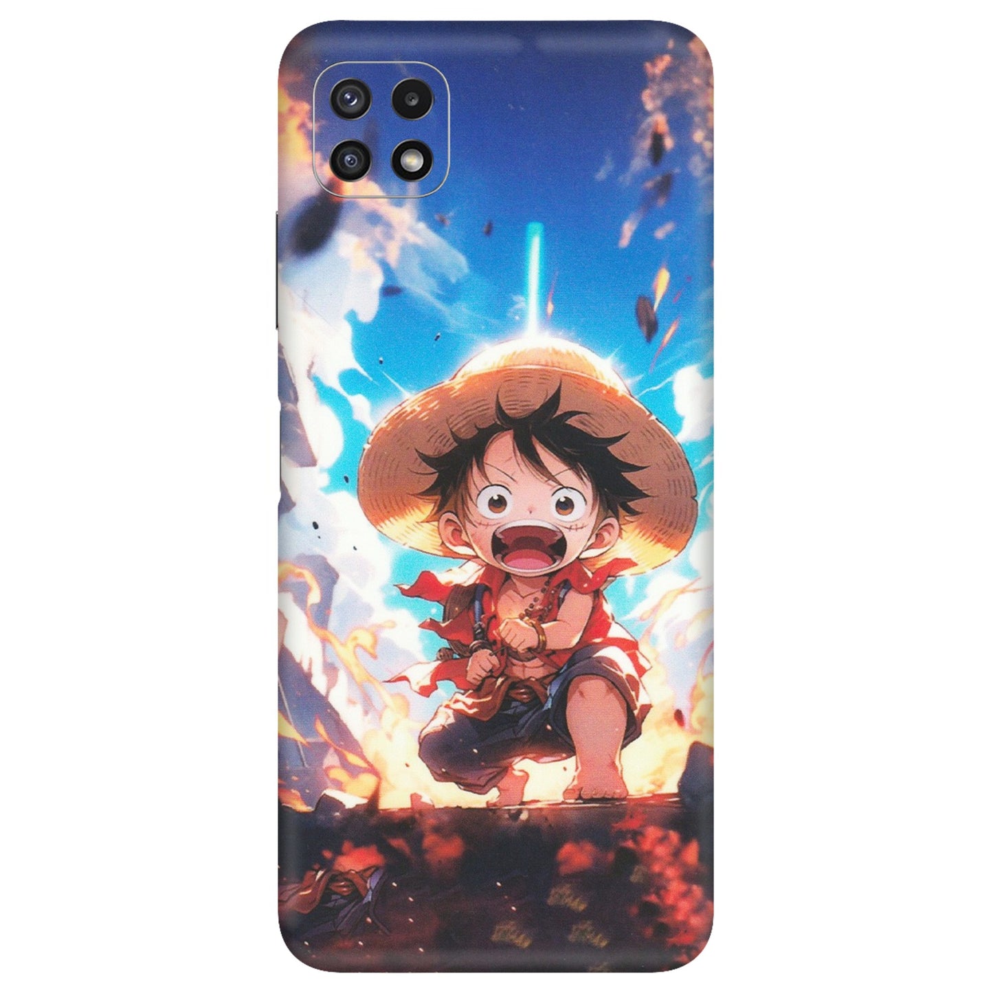 Samsung A/S Series Phone Skins (All Models) - Toon One Piece Cute Character - Matte Finish (M-35) Samsung Galaxy A22 (5G)