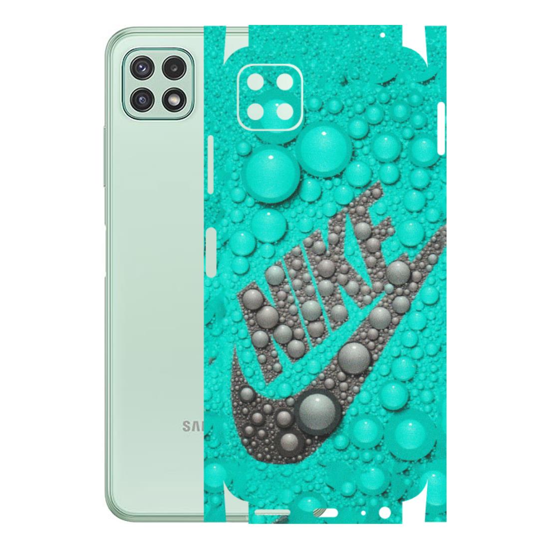 Samsung A/S Series Phone Skins (All Models) - Shoe Brand Bubbles - Matte Finish (M-42) Samsung Galaxy A22 (5G)