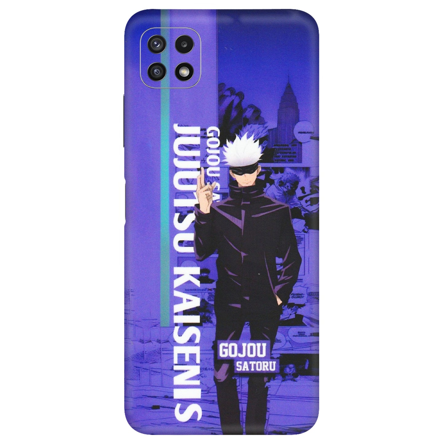 Samsung A/S Series Phone Skins (All Models) - Jujutsu Kaisen Gojo - Matte Finish (M-05) Samsung Galaxy A22 (5G)