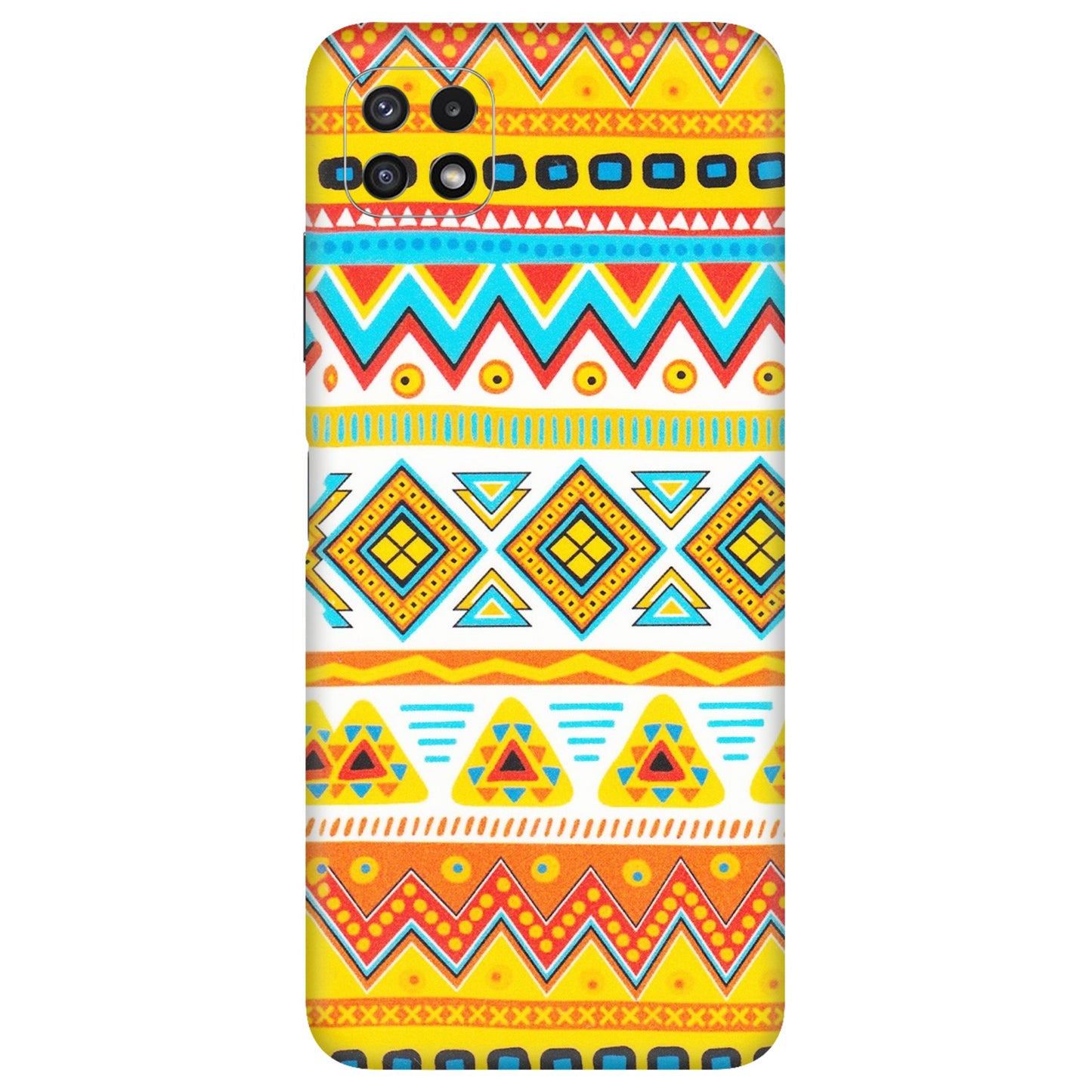 Samsung A/S Series Phone Skins (All Models) - Mexican Abstract - Matte Finish (M-71) Samsung Galaxy A22 (5G)