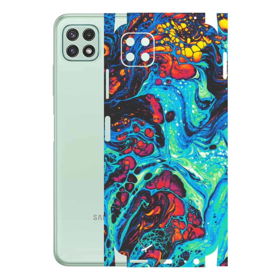 Samsung A/S Series Phone Skins (All Models) - Majestic Galactic Marbel - Matte Finish (M-85) Samsung Galaxy A22 (5G)