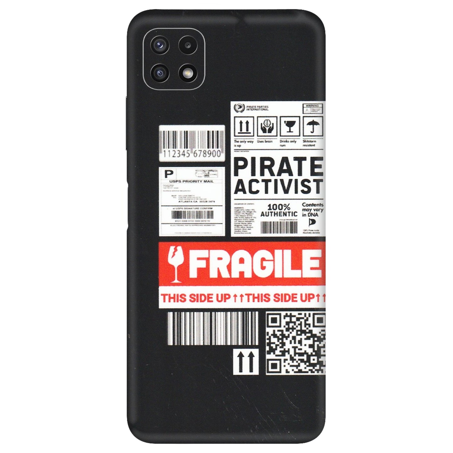 Samsung A/S Series Phone Skins (All Models) - Handle With Care - Matte Finish (M-99) Samsung Galaxy A22 (5G)